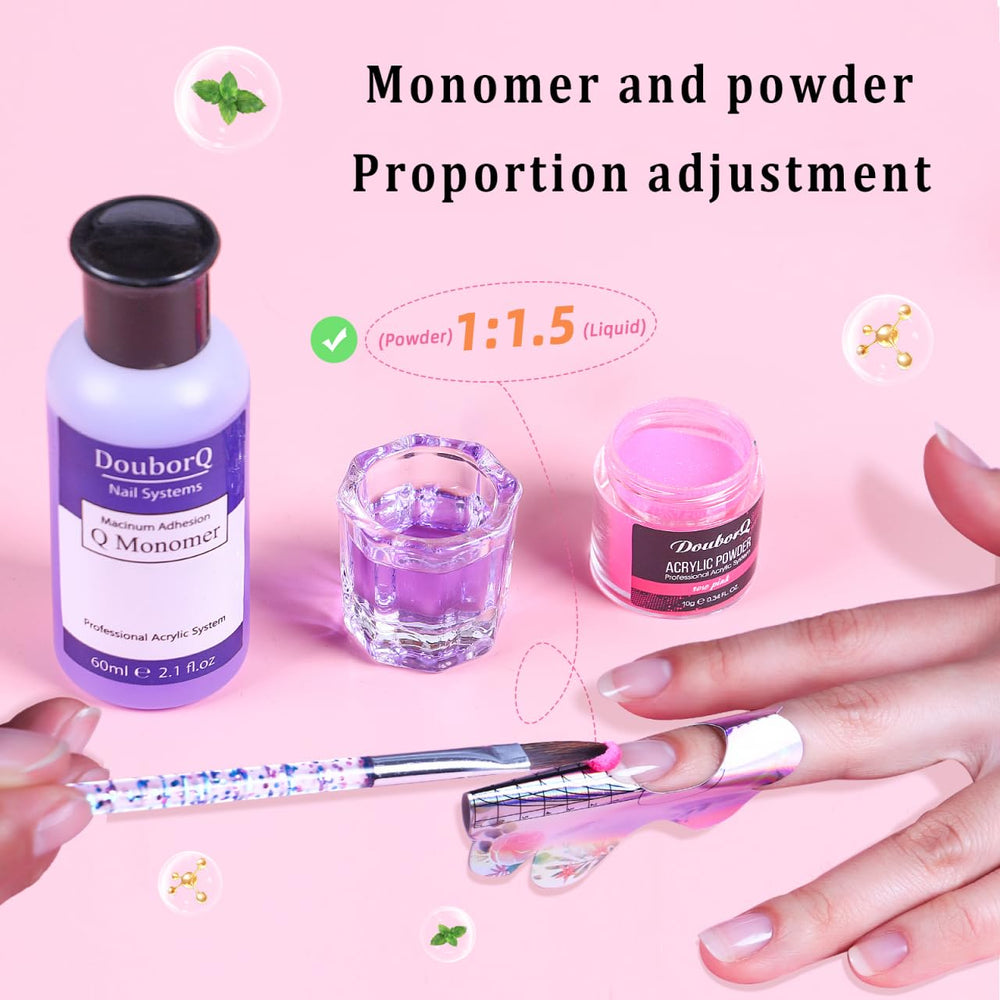 DouborQ nail lamp provides fast curing for efficient at-home manicures