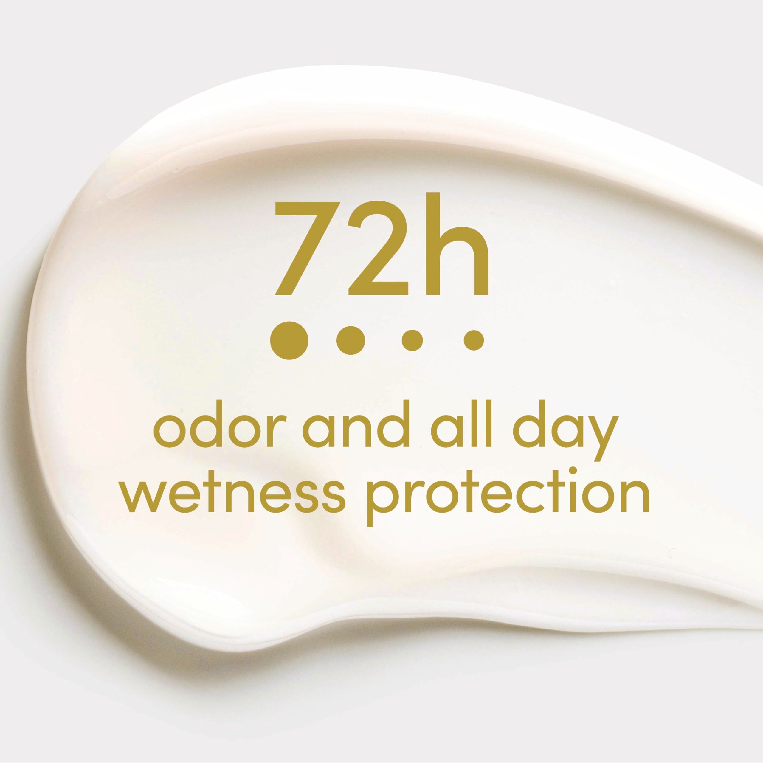 Dove Advanced Care Clear Finish Stick drying quickly on skin with no residue