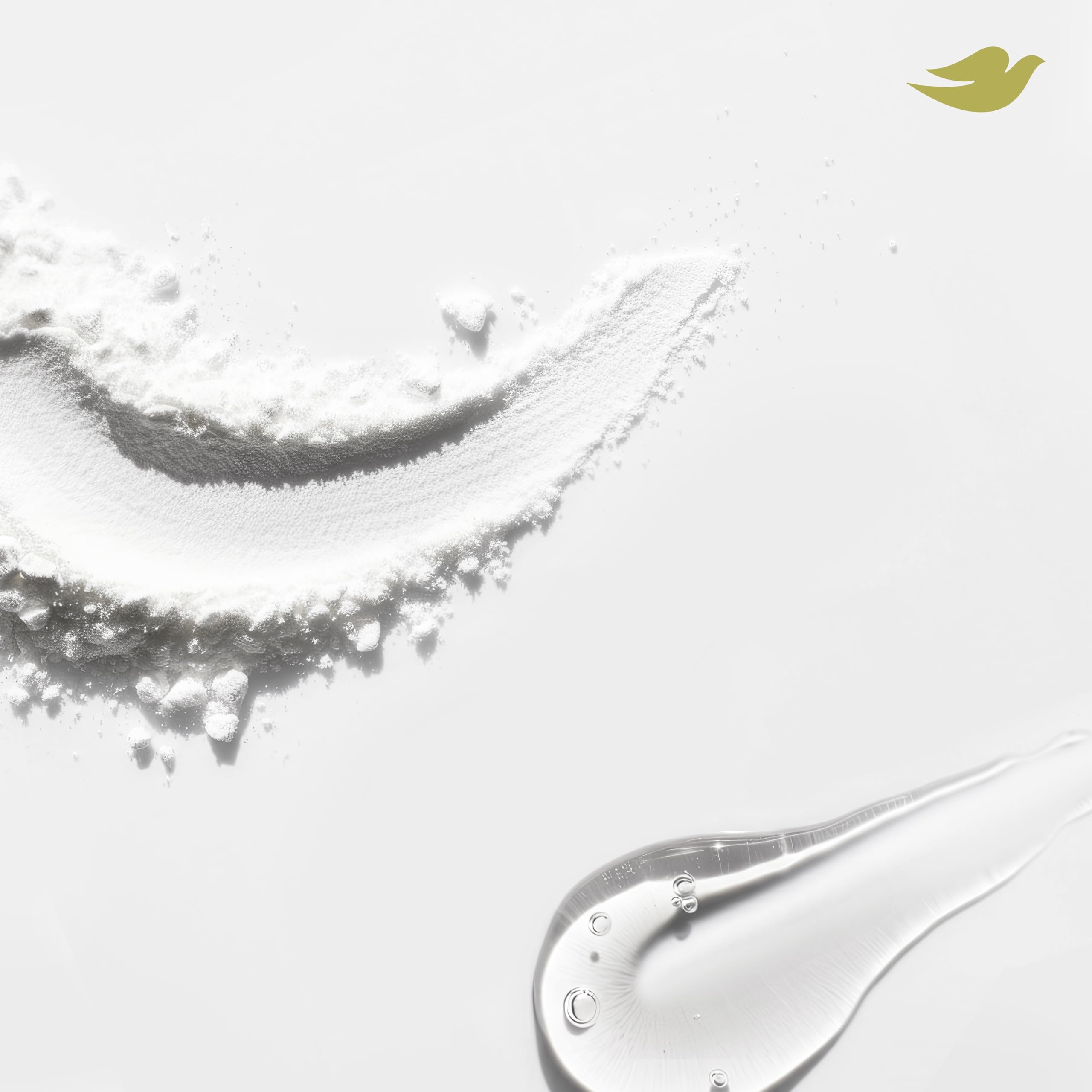 Dove Advanced Dry Shampoo compact packaging on vanity