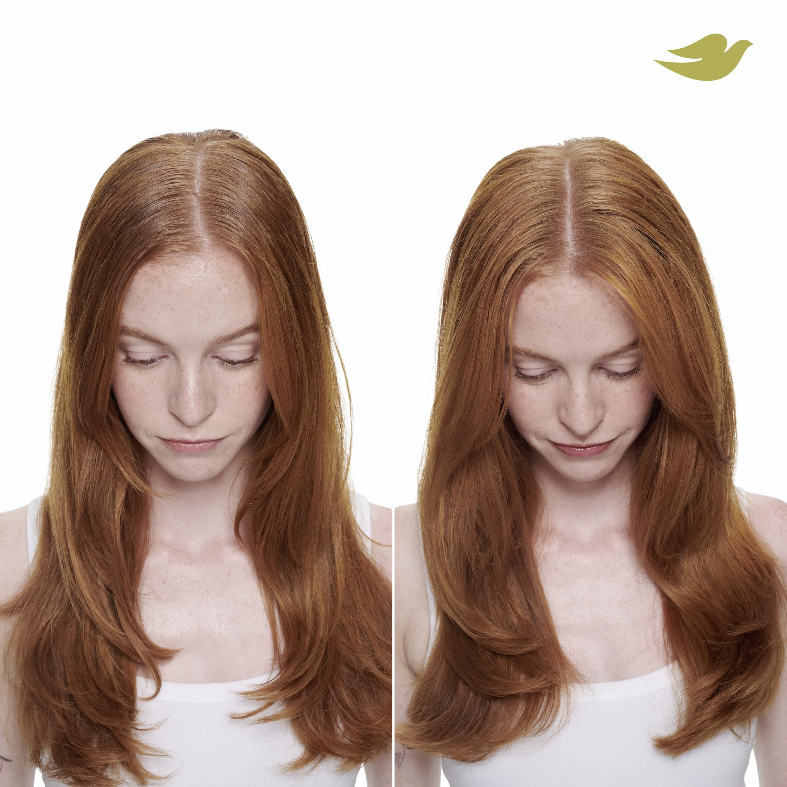 Dove Advanced Dry Shampoo spray applied to roots for quick refresh