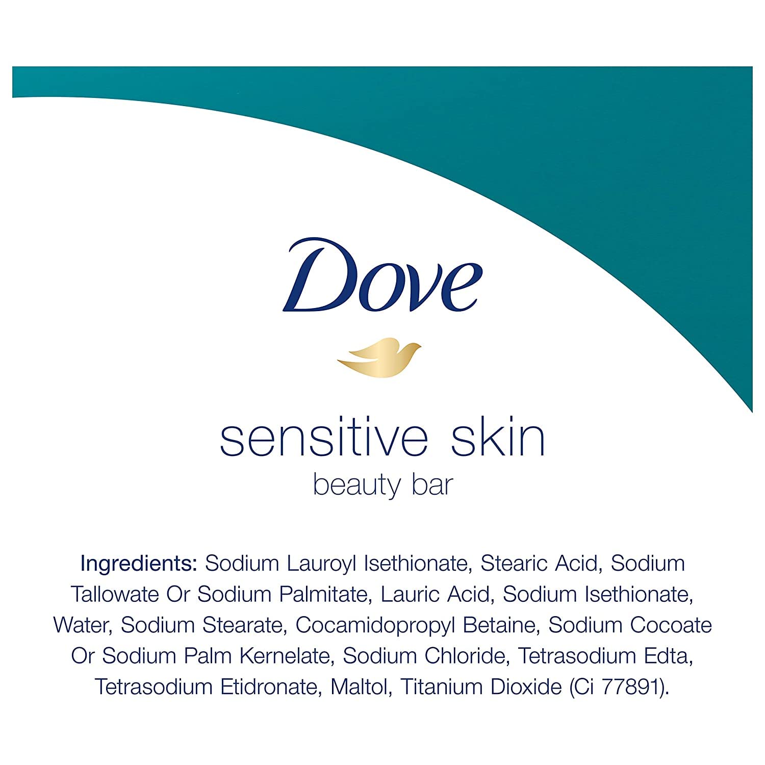 Dove bath bar product shot, reliable unscented cleansing in daily routine.