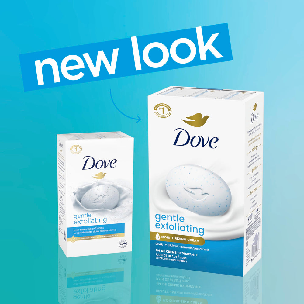 Dove Beauty Bar moisturizing cream texture on skin