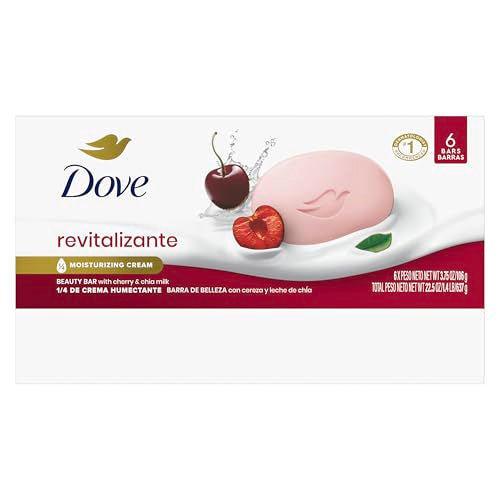 Dove Beauty Bar cream layer close-up highlighting quarter-moisturizing cream for soft skin.
