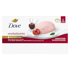 Dove Beauty Bar cream layer close-up highlighting quarter-moisturizing cream for soft skin.
