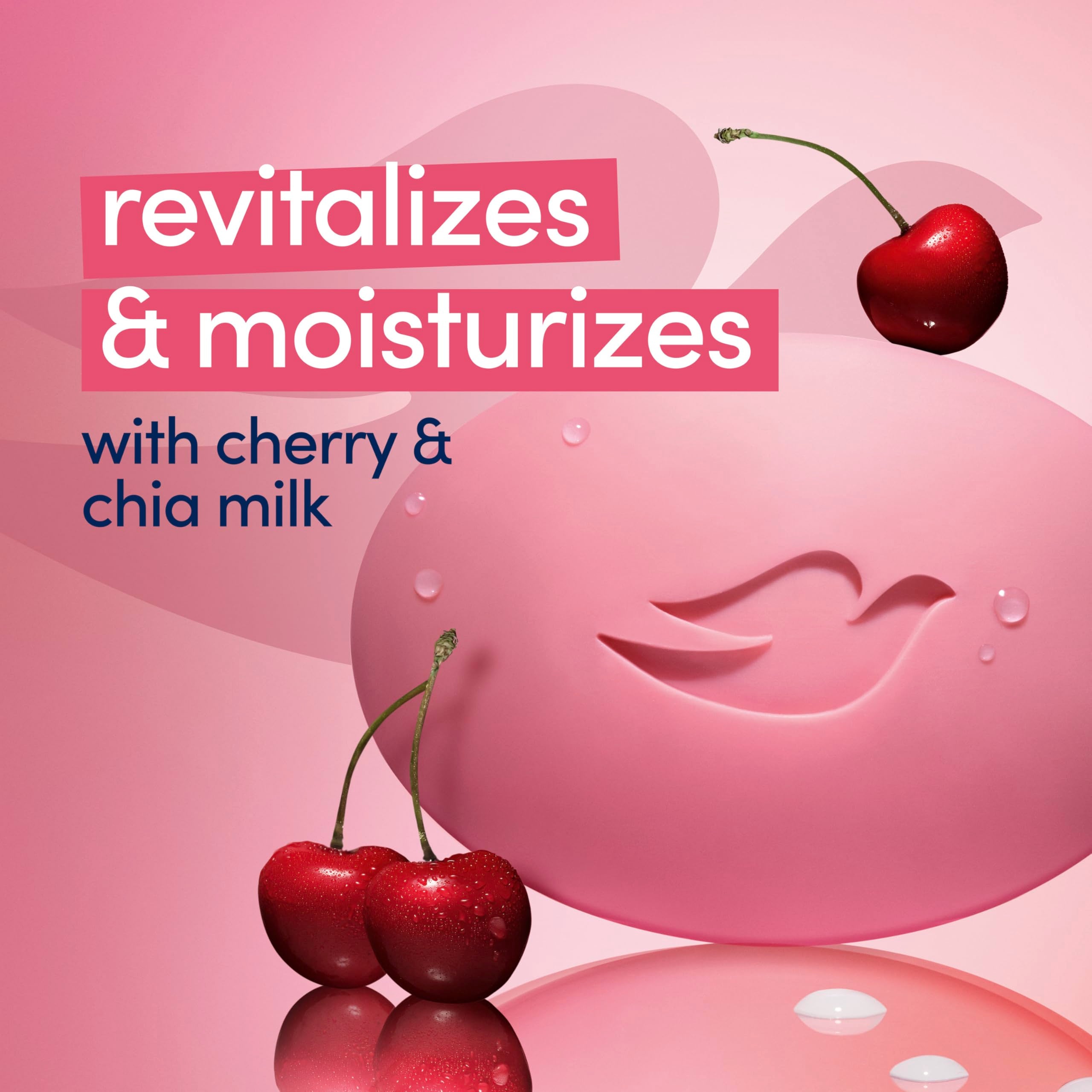 Dove Beauty Bar dermatologist-approved badge close-up emphasizing pH-balanced formula.