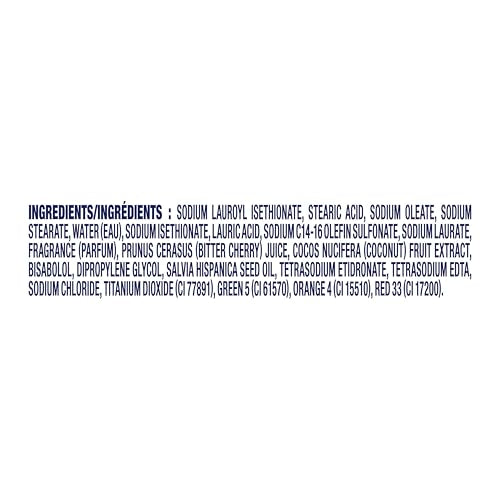 Dove Beauty Bar lather rinse close-up showing gentle cleanse and refresh.