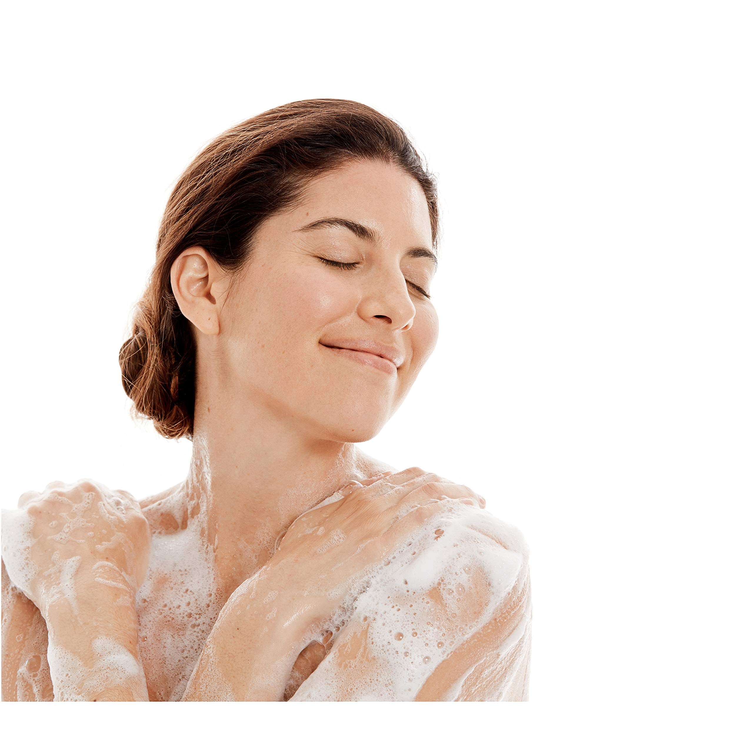 Dove Body Wash pump-dispense bottle ideal for quick showers.