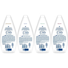 Dove Body Wash Fresh Care bottle highlights refreshing cleanse and mood-boosting scent