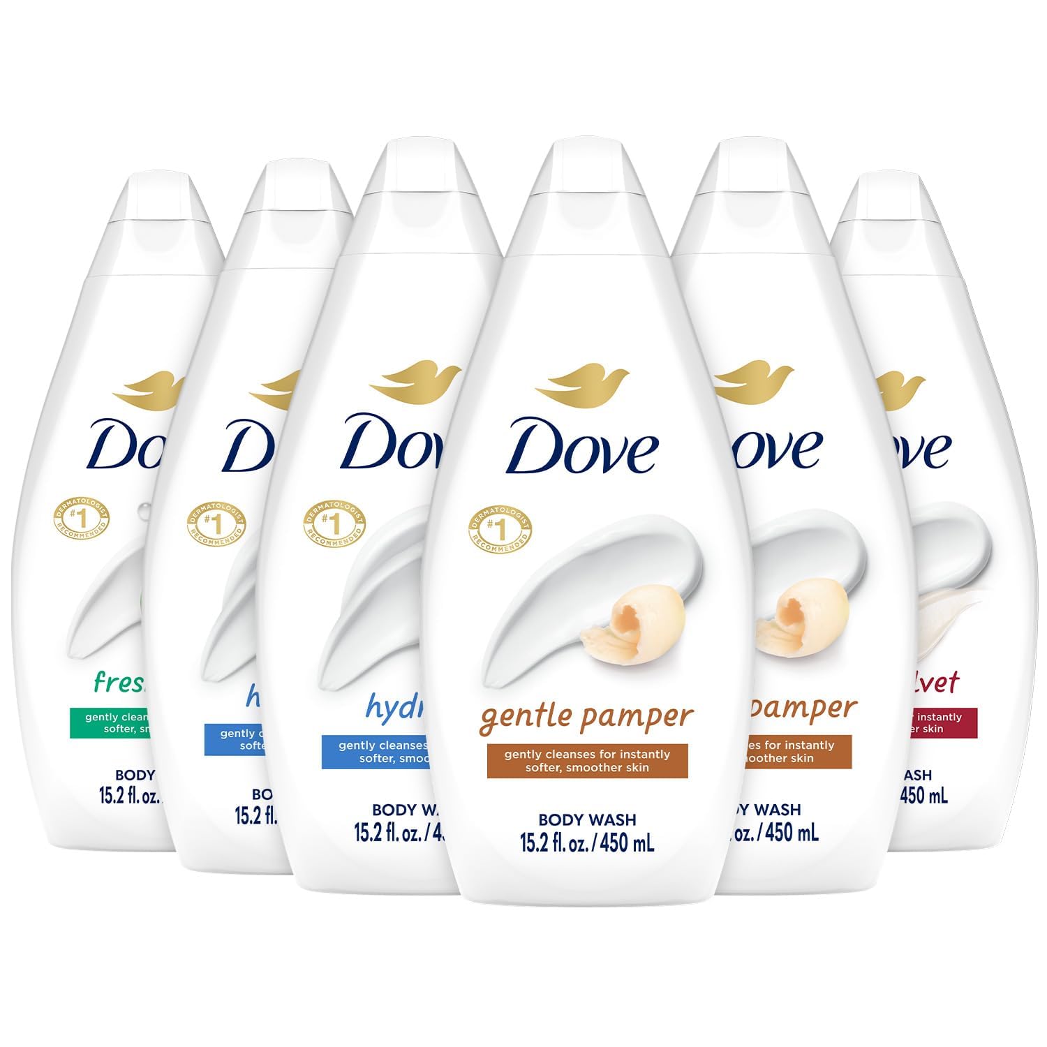 Dove Body Wash Hydrate bottle shows moisture-rich formula for daily cleansing