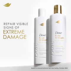 Dove Bond Repair Hair closeup reveals deeper bond strengthening effect