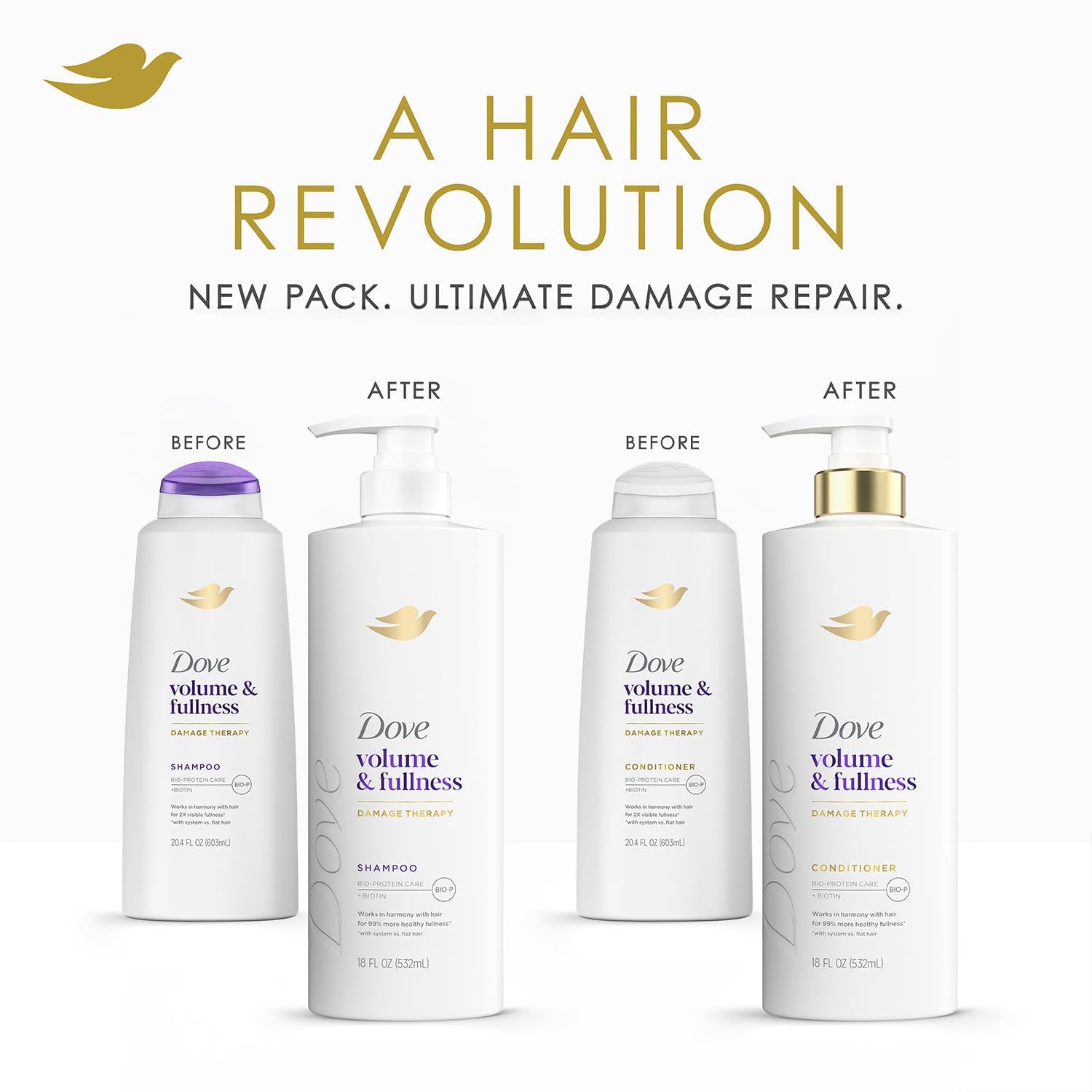 Dove Conditioner smooth hair closeup shows frizz control and manageability.