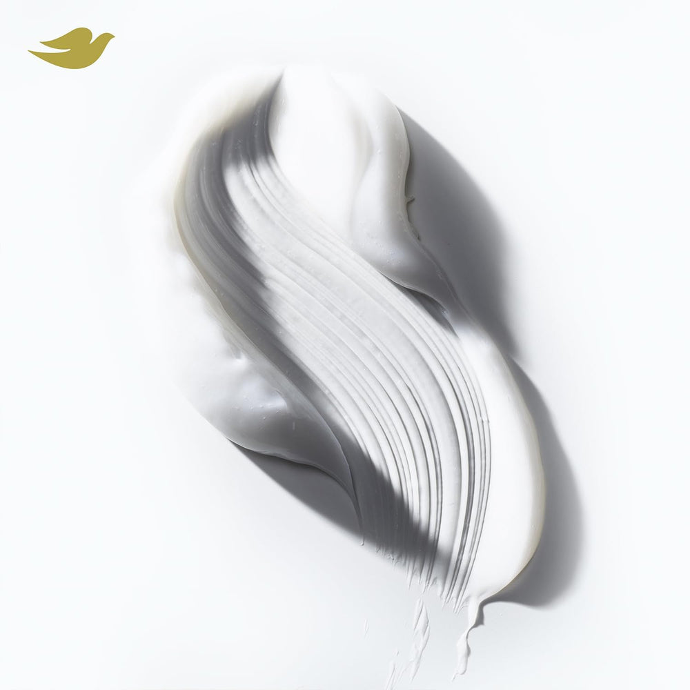 Dove cruelty-free PETA badge indicating ethical testing practices