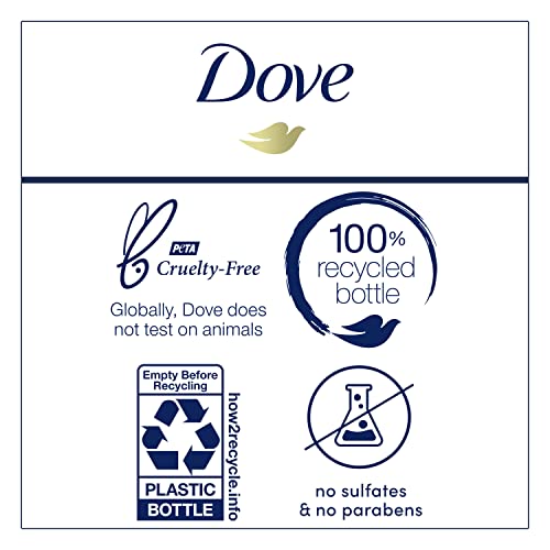 Dove cruelty-free PETA certification symbol on packaging