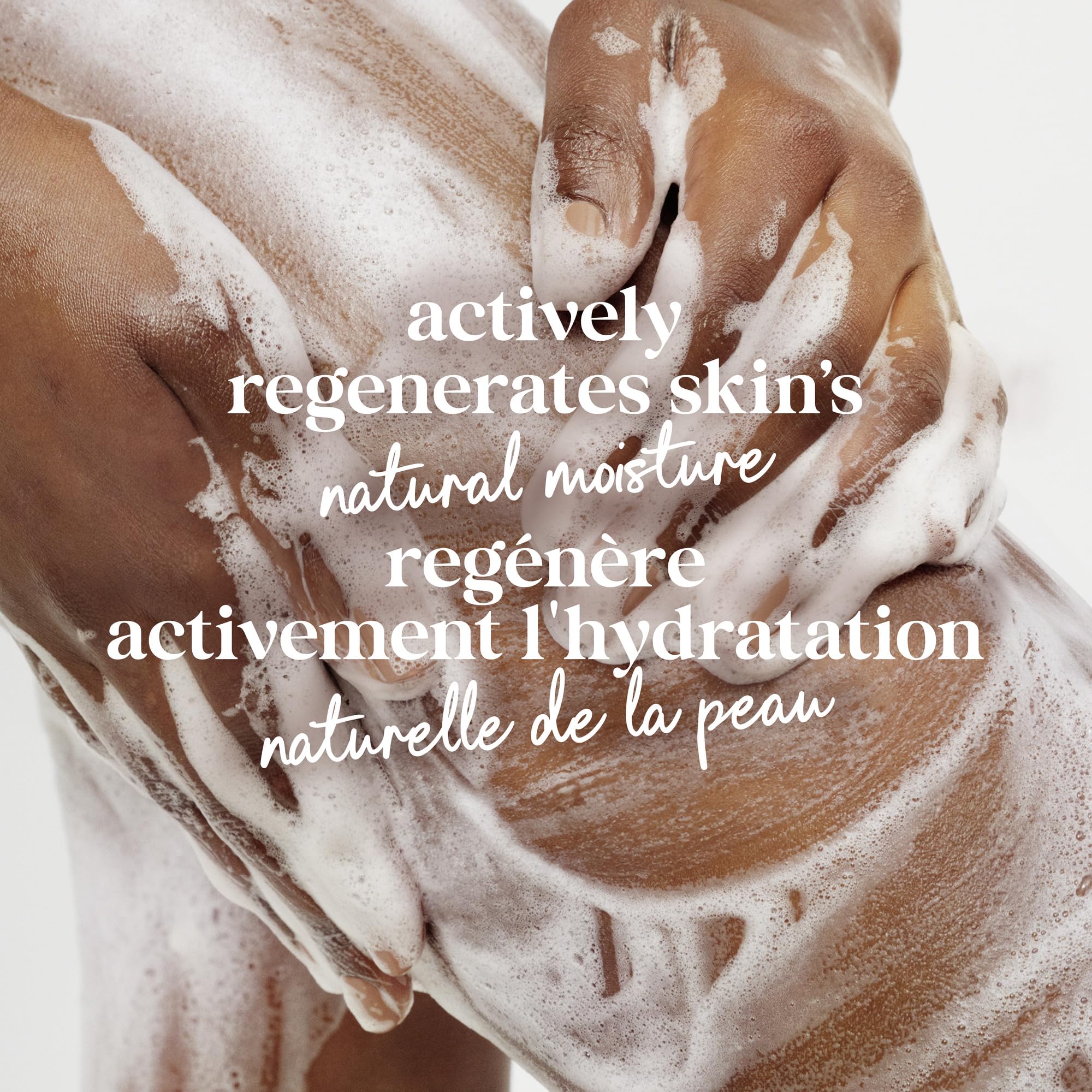 Dove Deep Moisture Body Wash is cruelty-free and designed from recycled packaging.