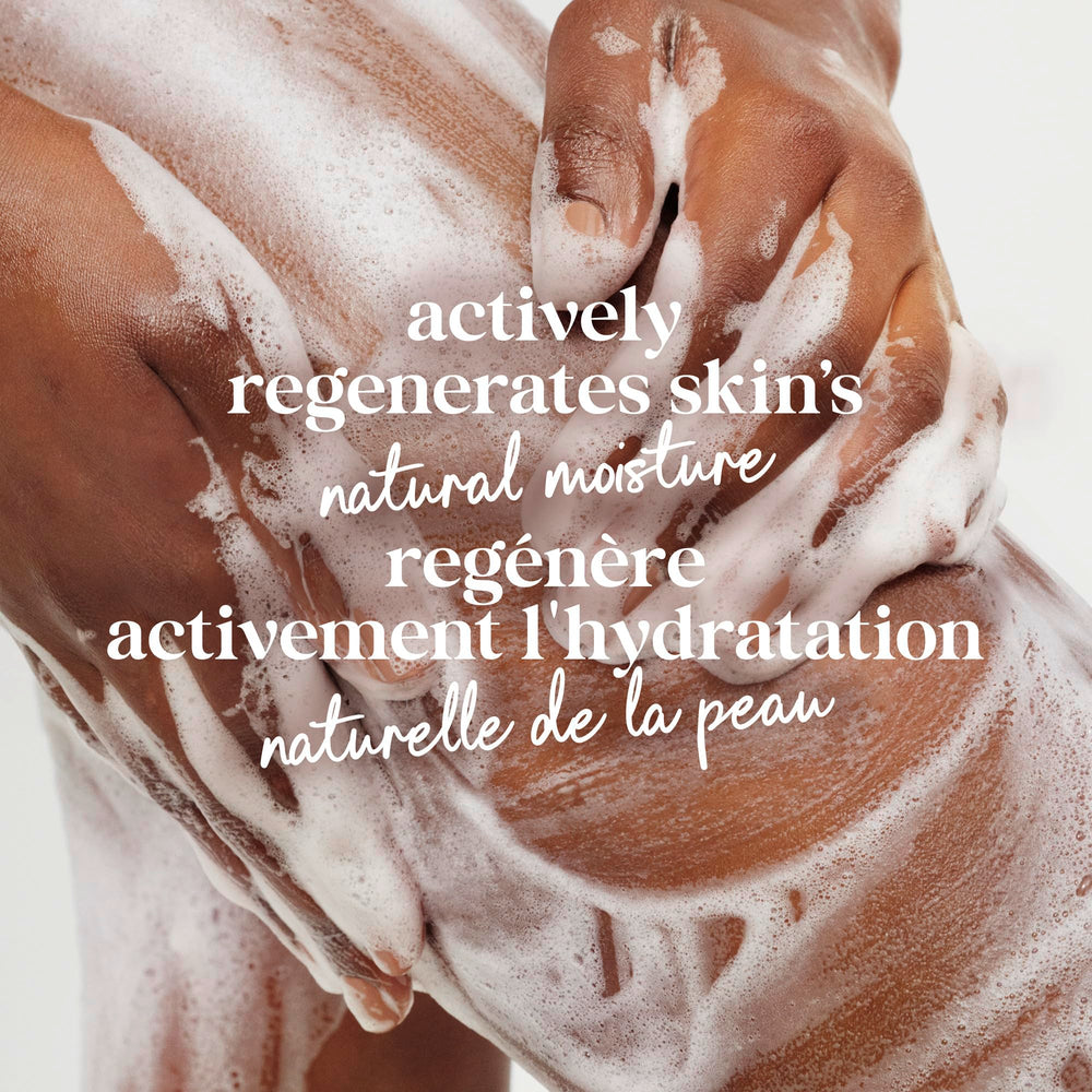 Dove Deep Moisture Body Wash is cruelty-free and designed from recycled packaging.