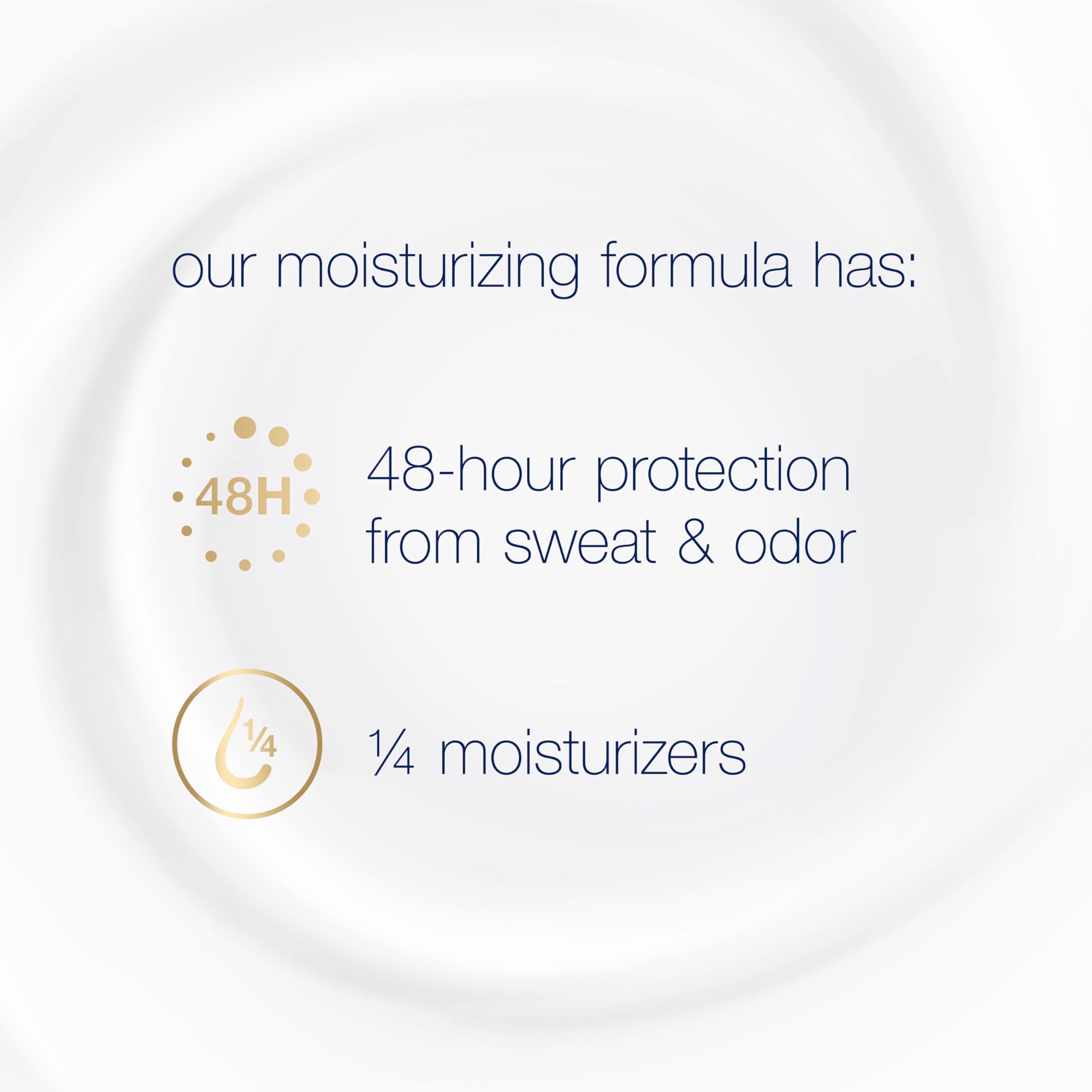 Dove deodorant three-stick set pack-shot Original Clean for daily freshness.
