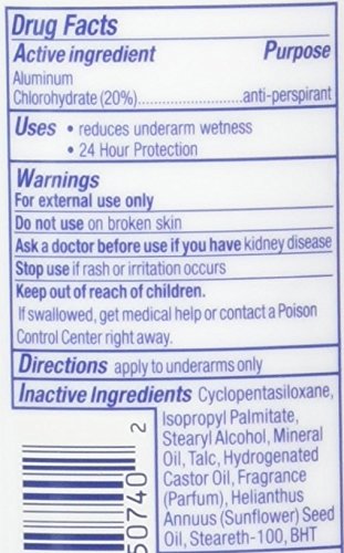 Dove Sensitive Skin deodorant 76 ml pack shows long-lasting protection