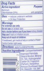 Dove Sensitive Skin deodorant 76 ml pack shows long-lasting protection