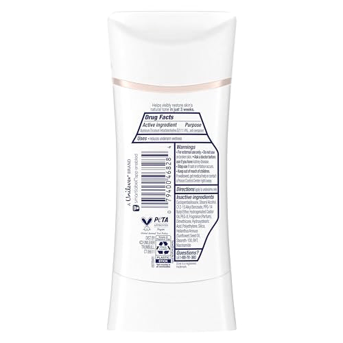 Dove Even Tone Apple Blossom 3-count pack highlights value and convenience.