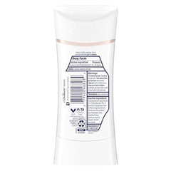 Dove Even Tone Apple Blossom 3-count pack highlights value and convenience.