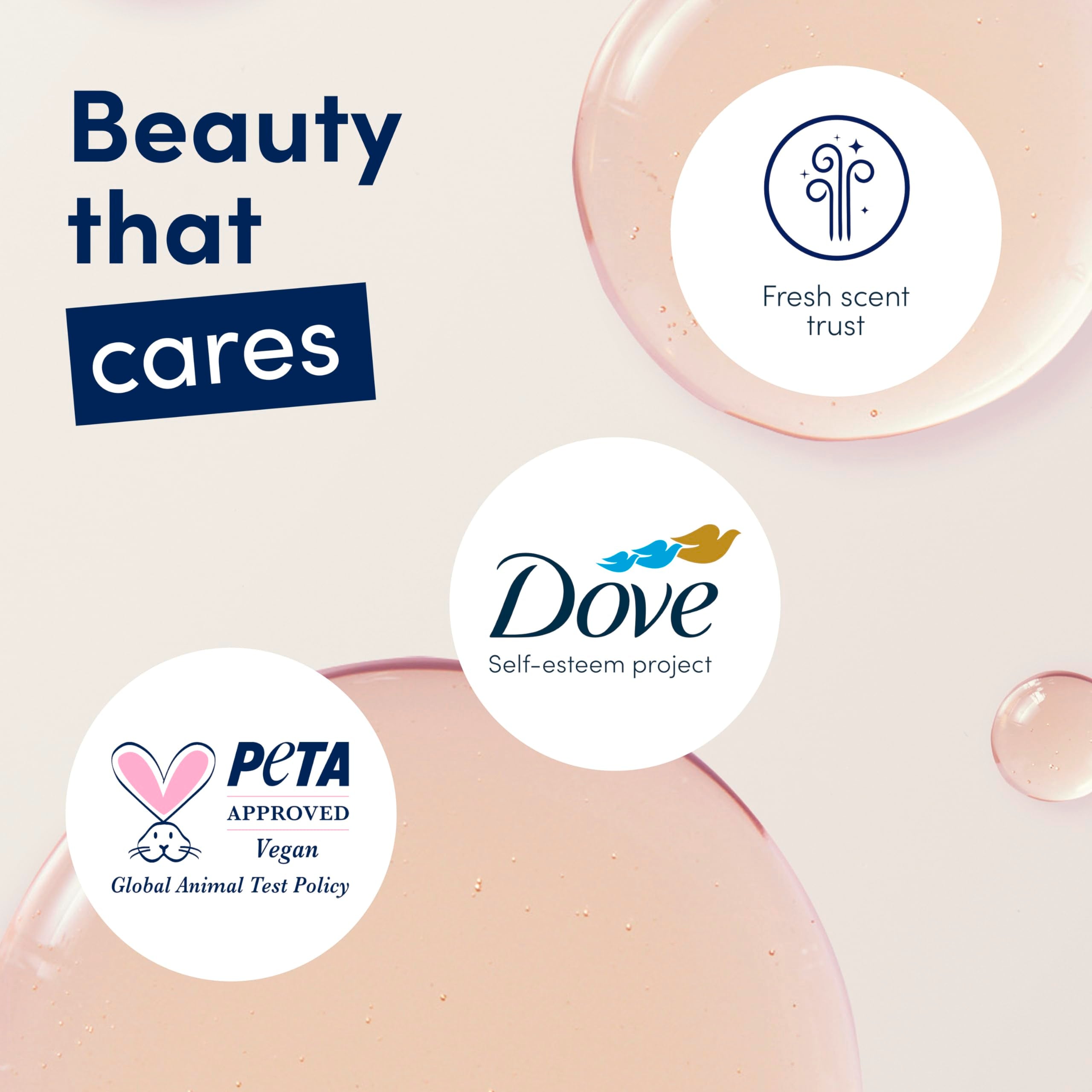 Dove Even Tone tone restoration cue hints at gradual even-toned underarms with regular use.
