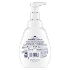 Dove Foaming Hand Wash lather closeup shows creamy texture and gentle cleansing