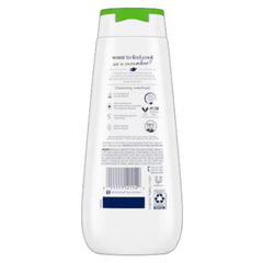Dove Go Fresh Cucumber Green Tea pack provides convenient daily cleansing.