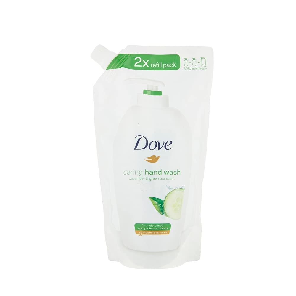 Dove Go Fresh cucumber and green tea refill bottle ready for a refreshing cleanse