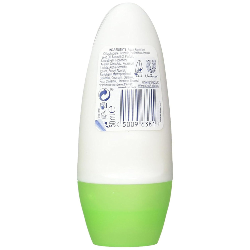 Dove Go Fresh desodorante roll-on ofrece protección de 48 horas con aroma refrescante