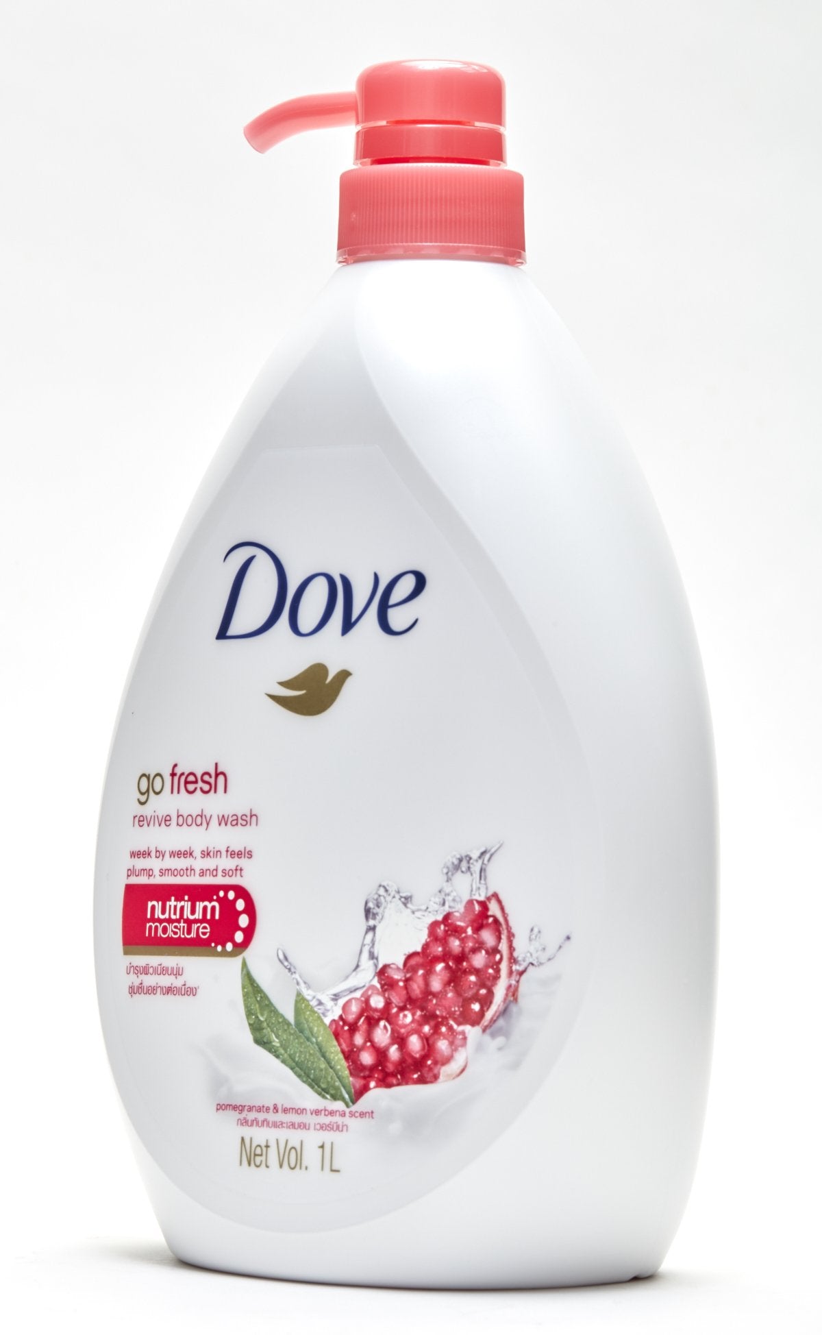Dove Go Fresh Revive international-version packaging shot communicates global availability and trusted formula.