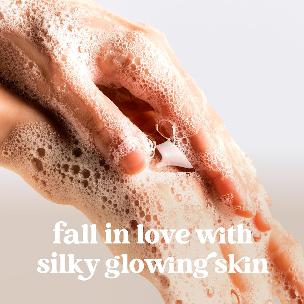 Dove Hand Soap Peppermint Bark bottle offers refreshing fragrance and cleansing