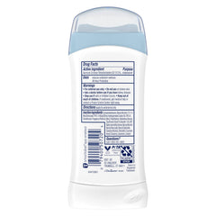 Dove Invisible Solid 0% Alcohol Formula minimizes irritation after shaving.