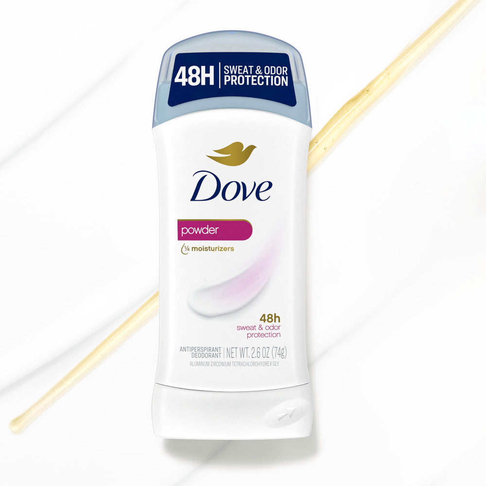 Dove Invisible Solid All-Day Protection helps stay fresh throughout the day.