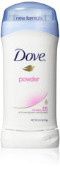 Dove Invisible Solid Powder deodorant bottle for all-day discreet protection.