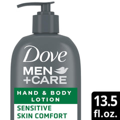 Dove Men+Care aloe vera swirl suggests soothing skin comfort