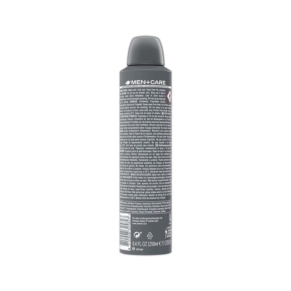 Dove Men+Care Cool Fresh aqua-scent close-up highlighting refreshing scent