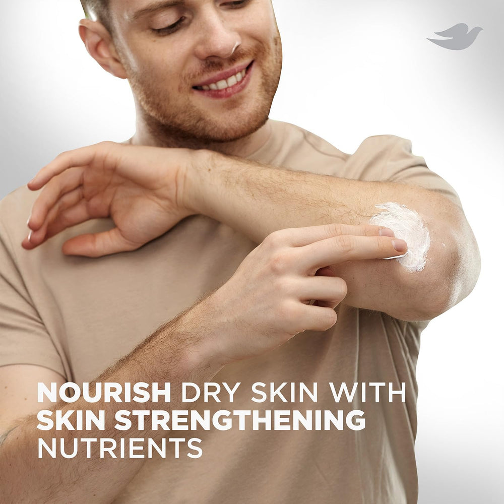 Dove Men+Care cruelty-free logo reinforces ethical, safe skincare