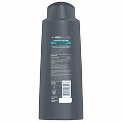 Dove Men+Care Dandruff Defense 2-in-1 packaging highlights formula for flake relief.