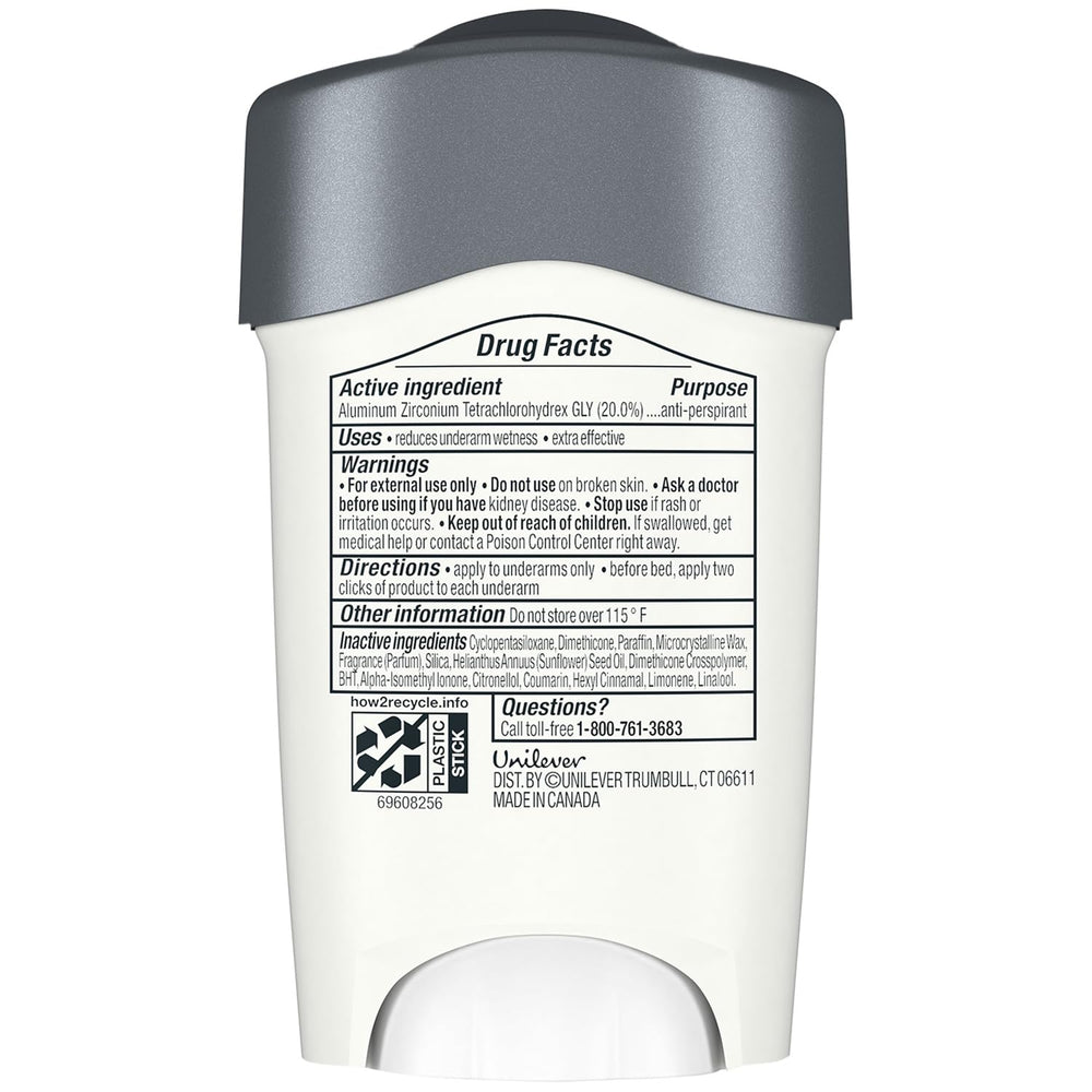 Dove Men+Care 96H protection twist dial for easy application