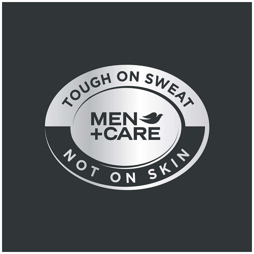 Dove Men+Care Clean Comfort packaging with logo highlighting travel-friendly design