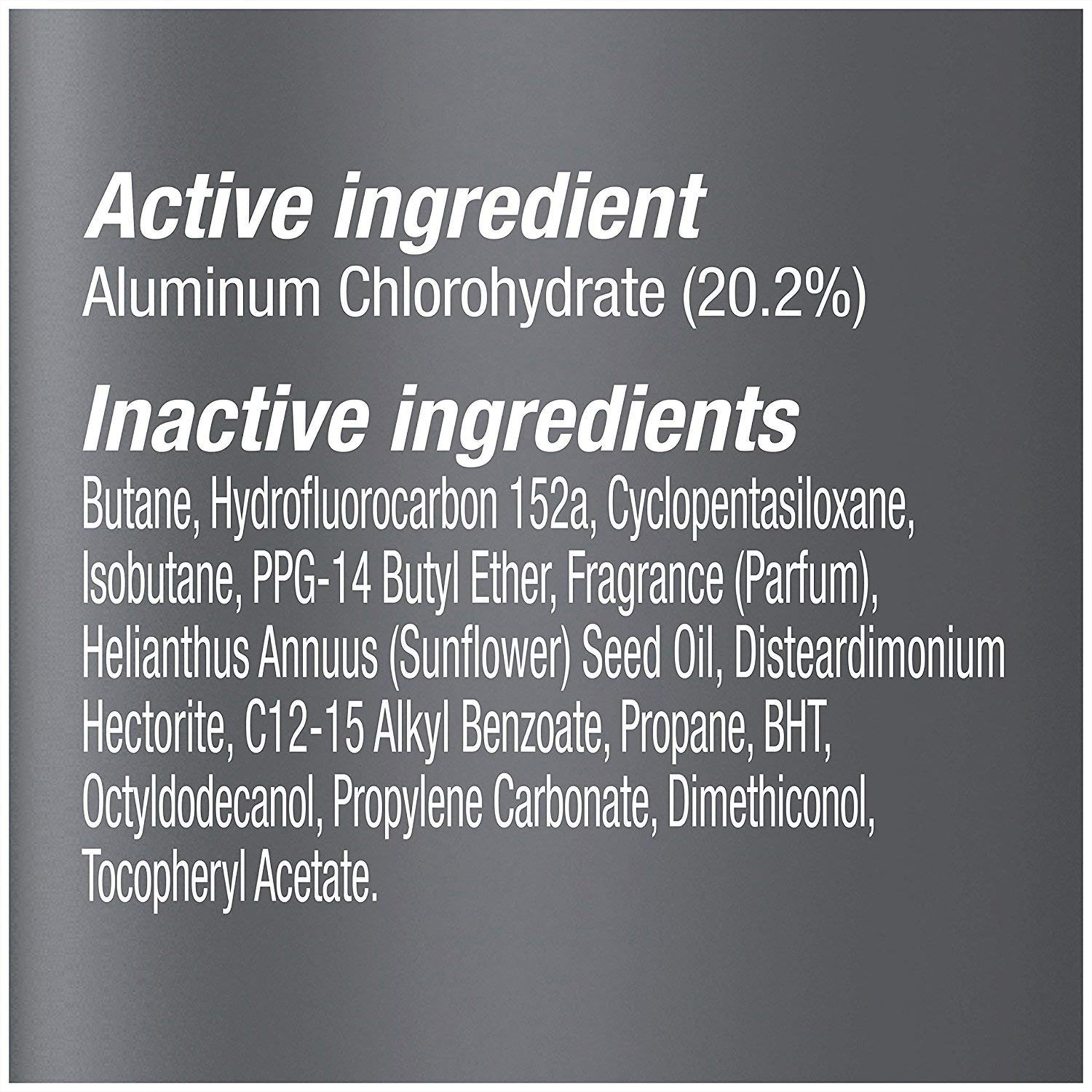 Dove Men+Care dermatologically tested label indicating gentle daily protection.