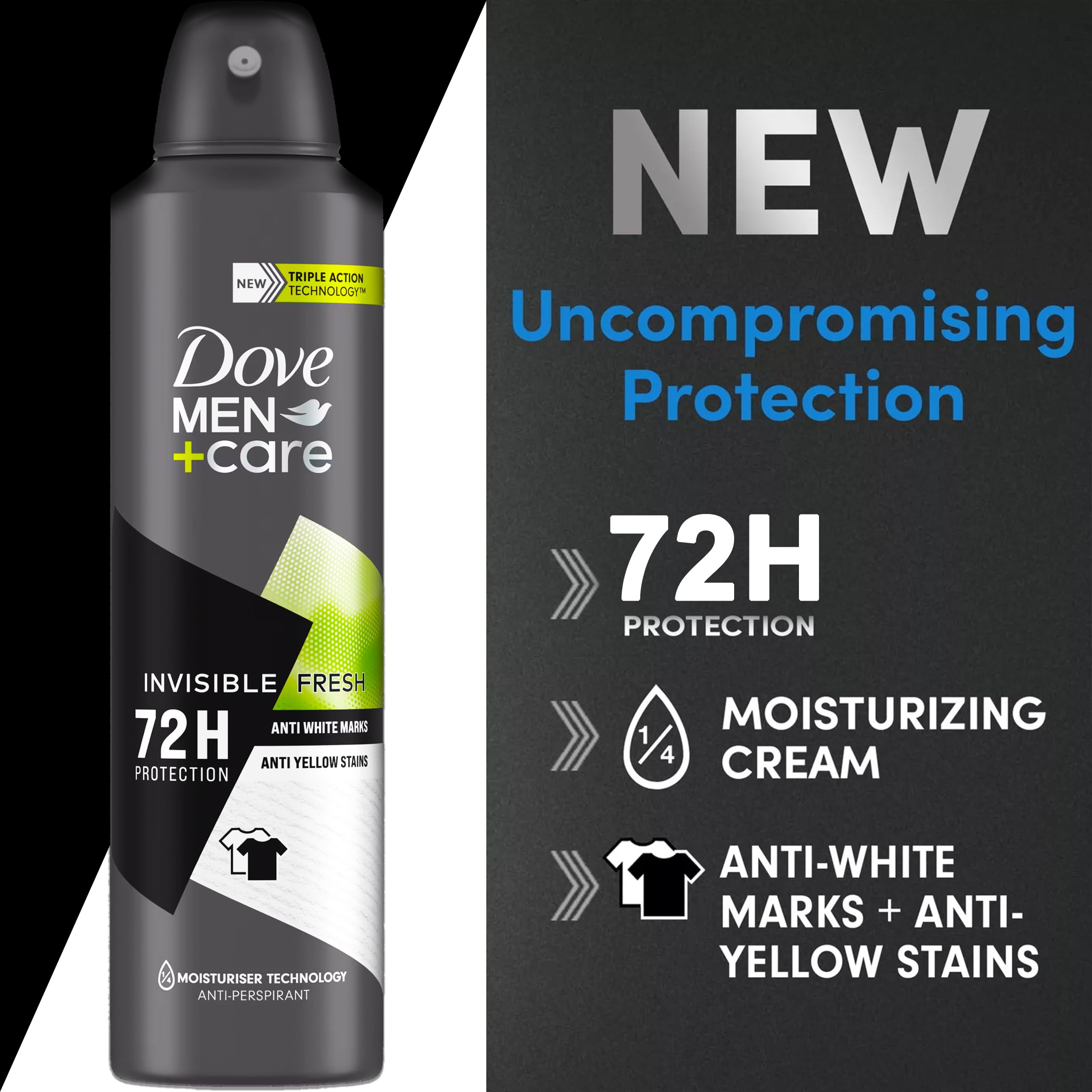 Dove Men+Care six-pack ready for gym bag, home, or travel