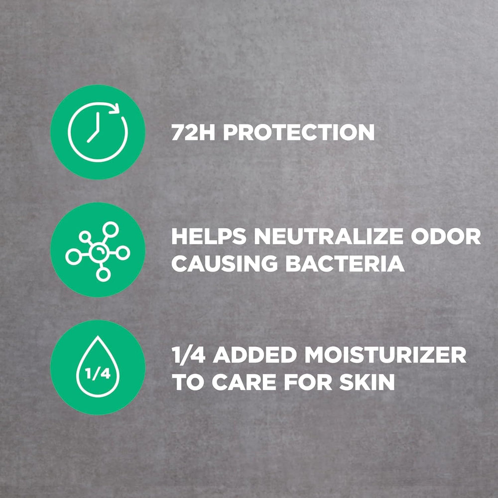 Dove Men+Care Moon Oasis plant-based moisturizer protects skin during daily use.