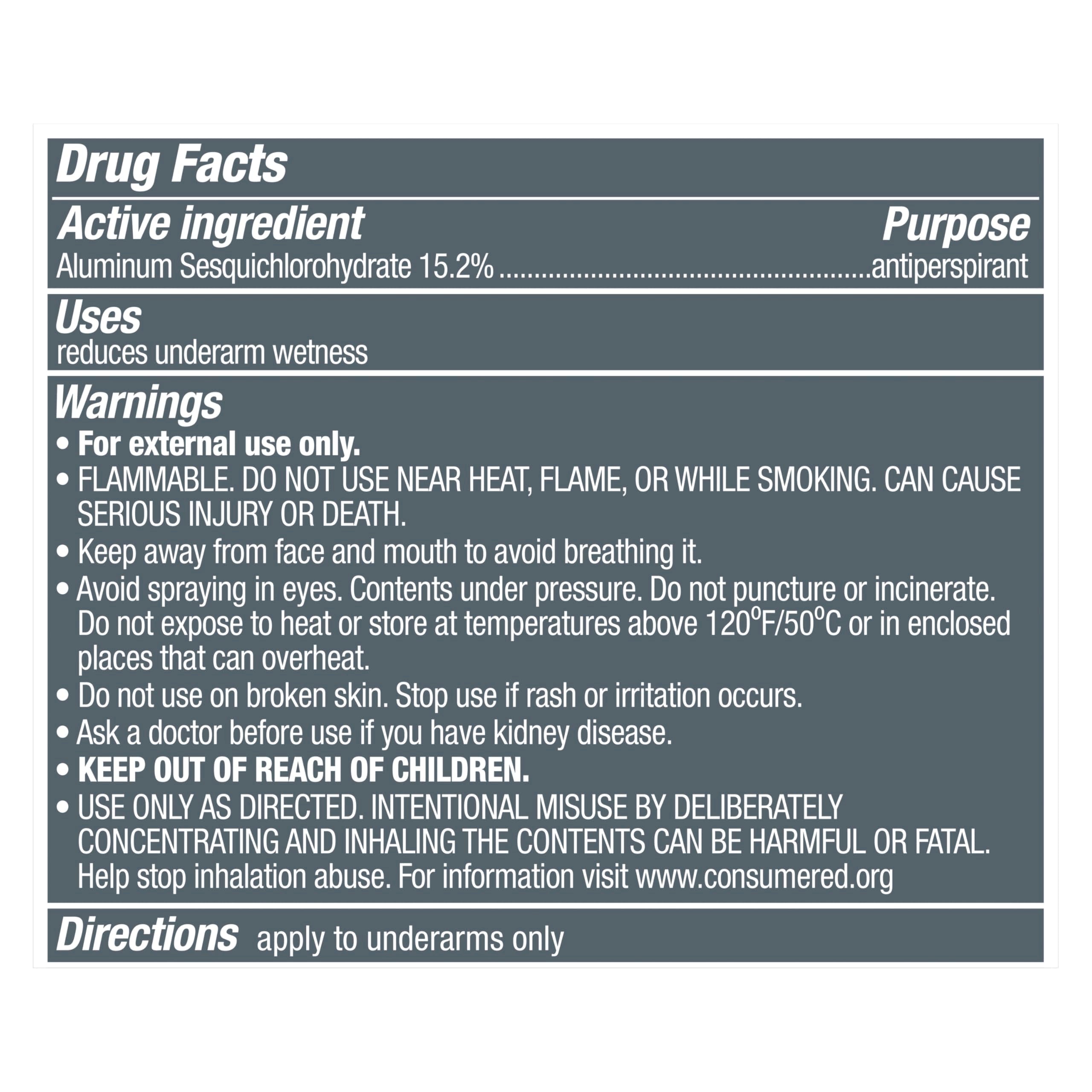 Dove Men+Care 3-count can package for convenience