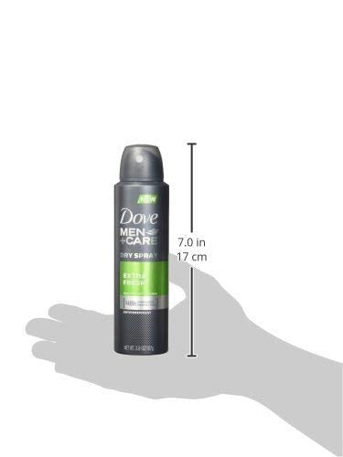 Dove Men+Care recyclable can emphasizing sustainable packaging.