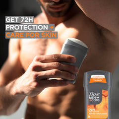 Dove Men+Care Rustic Sandalwood deodorant 3-pack bundle for ongoing freshness
