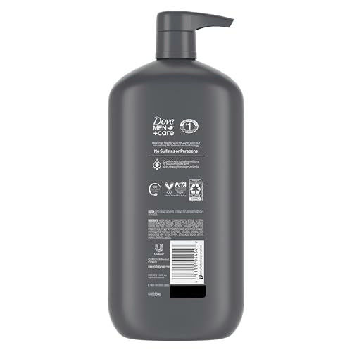 DOVE MEN + CARE Sensitive Skin lather showing gentle cleansing for sensitive skin