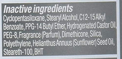 Dove Men+Care antiperspirant stick closeup highlights smooth texture for reliable odor protection.