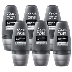 Dove roll-on invisible-dry bottle offers long-lasting freshness without residue.