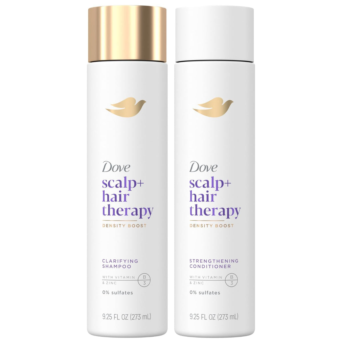 Dove Scalp Hair Therapy Shampoo bottle delivers gentle cleansing for a refreshed scalp